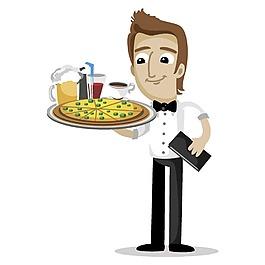 餐厅服务员标识图片_餐厅服务员标识素材_餐厅服务员标识模板免费下载